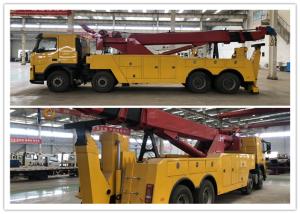 China Diesel Fuel Road Wrecker Truck Max Speed 90 Km / H 2 Pieces Winch D13 Engine wholesale