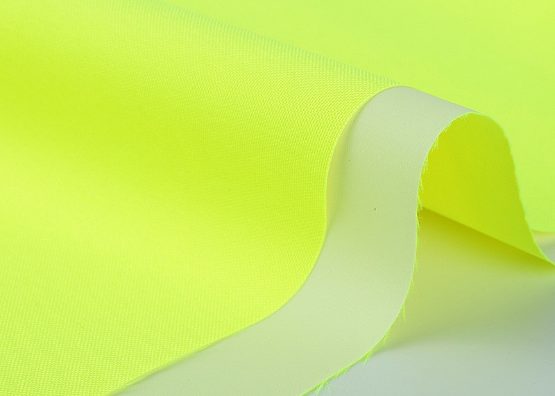 Bright Fluorescent Yellow Reflective Fabric For Police Uniform