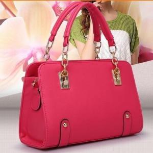China PU Women Leather Handbags 2015 New Fashion Designer Bags Handbags Famous Brand Women Bag L wholesale