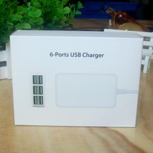 China new design pormo gifts for iphone portable 6 multi port usb charger wholesale