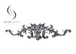 Silver Electroplated Surface Exquisite Jewelry Coffin Decoration Accessories