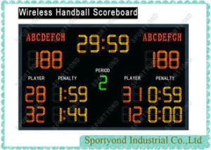 China AC 110 Volt , AC 240 Volt Electronic Handball Scoreboard High Bright Score Display wholesale