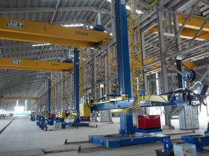 China 380V Wind Tower Production Line Welding Manipulator / Column and Boom wholesale