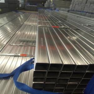 China Z60g Galvanized Steel Rectangular Tube Seamless ASTM A106 10*30mm on sale