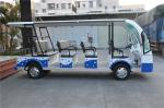 Multi Color 11 Seater Electric Sightseeing Car Multiple Purpose CE Certificated