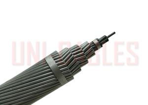China IEC61089 Aluminum ACSR Conductor , DIN 48204 Transmission Towers Overhead Cable wholesale