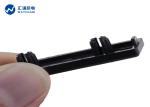 Custom 40*80MM T Slot Accessories Plastic t slot end cap Black Color