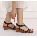 BS124 Roman Retro Wedge Sandals Female Summer 2021 New National Style Word With