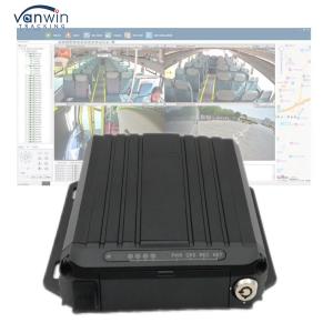 China 4G Online Video Tracking GPS Mobile DVR 1080p Sd Card 4 Channel Sim Card GPS Vehicle CCTV Camera wholesale