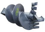 Sunward Rotary Earth Soil Drilling 600mm Auger Bit Gray Color