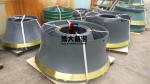 High Manganese Steel CH660 Cone Crusher Wear Parts Mantle and Bowl Liner