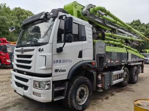 China Zoomlion ZLJ5280THBJE 43X-5RZ Used Concrete Pump Truck 8 - 15 Bar Pressure wholesale