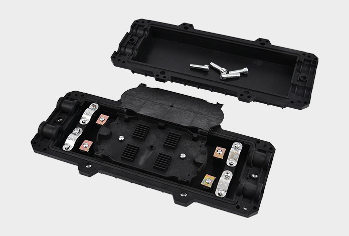 700 1 Outdoor 24 Core Fiber Optic Splice Closure FOSC Durable Housing