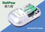 6F22 AA AAA Battery Charger For Nimh 9v Rechargeable Battery