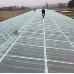 China Class A Smooth Rain FRP Cover Plate Fiberglass Sewage Tank Cover Corrugate Roof Tile wholesale