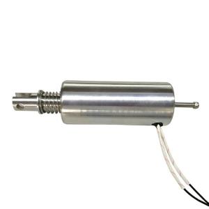 China Tubular Pull Push 30mm Long Stroke Solenoid For Embroidery Machine wholesale