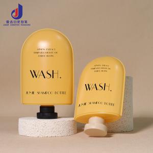 China Customized 350ml 250ml HDPE Plastic Special Shampoo Bottle Eco-Friendly Body Wash Pump Bottle wholesale