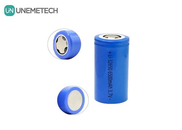 3.7V 6500mAh Rechargeable Lithium Ion Battery 32650 High Capacity Military