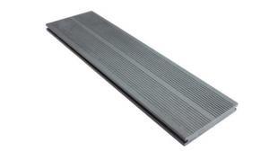 China Gray 35% HDPE Extruded Plastic Decking Eco Friendly Wpc Outdoor Wall Panel on sale