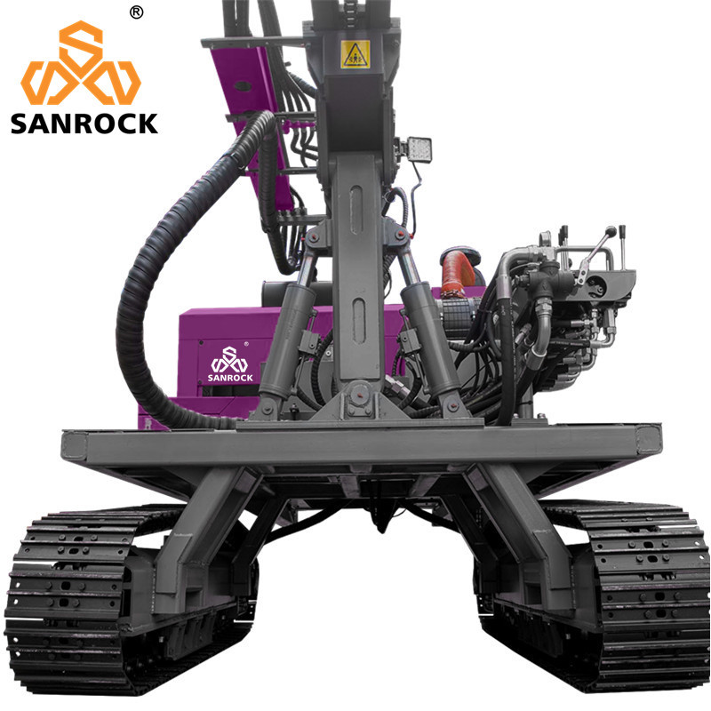 Hydraulic Pile Driver Photovoltaic Pile Drilling Machinery Solar Pile Driver Machine