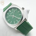 ODM Fashion Sport Minimalist Niche Silicon Strap Watch With Stainless Steel Case