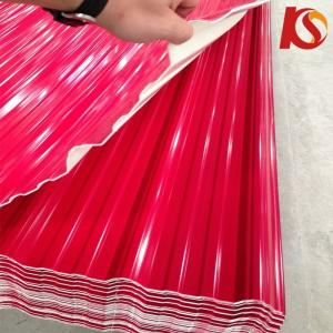 China 1070mm Economical UPVC Corrugated Roofing Sheet for Workshop Package Gross Weight 700.000kg Easy Installation wholesale