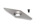 Diamond Shape Tungsten Carbide Woodworking Tools Radius Tip Carbide Insert