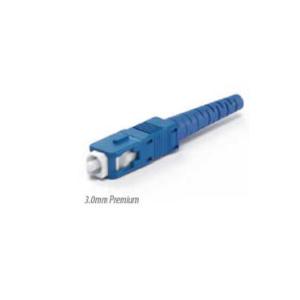China 3mm ISO9001 SC UPC Connector , HTD Single Mode Fiber Adapter wholesale