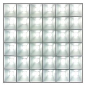 China 595X595mm 3D 96W 120W 140W Aluminum Lighting Panel LED Panel Light wholesale