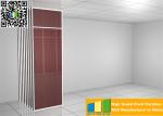 Sliding Ultrahigh Soundproof Folding Movable Wall Panels For High Exhibition
