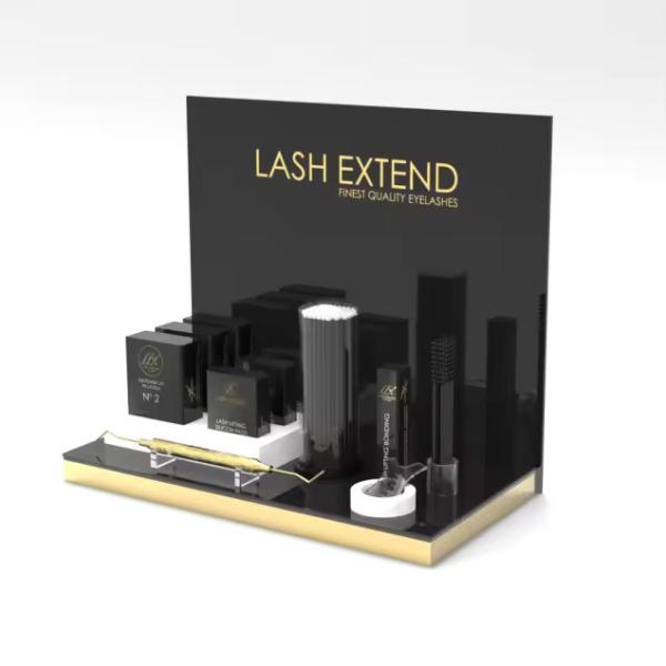 Custom Mirror / Graphics Acrylic Cosmetic Display Acrylic Counter-top Makeup