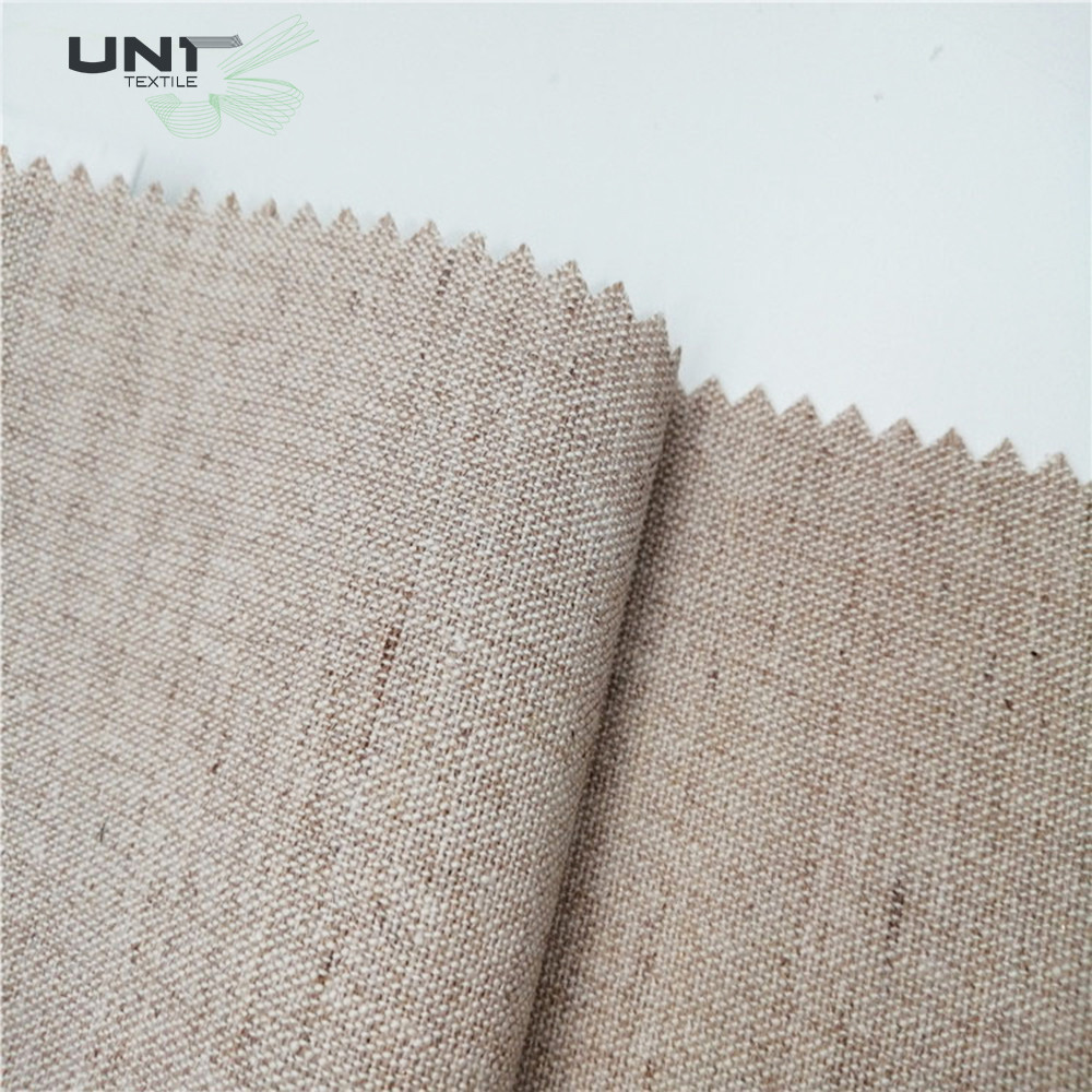 0.2mm - 1mm Thickness Horse Hair Tail Interlining Fabric For Suits And Coats
