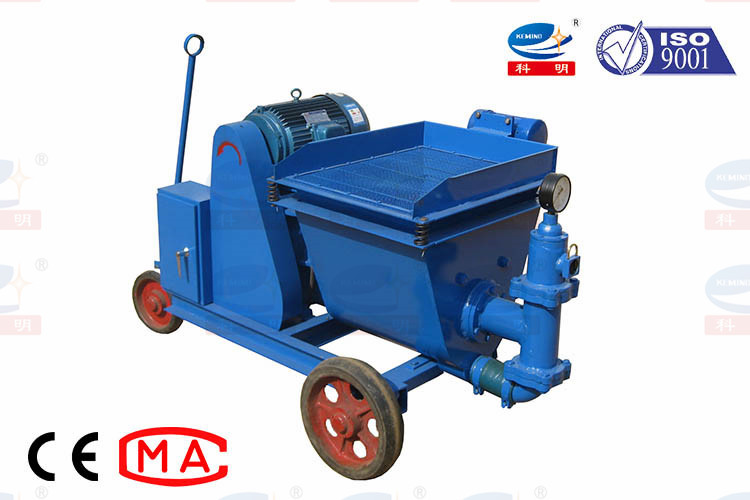 Single Piston Type Mortar Grout Pump Small Cement Mortar Spraying Machine