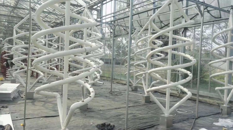 Spiral NFT Hydroponic Garden Tower Hydroponic Garden Tower 200000 KG