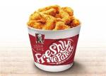 PLA Coated Paper Fried Chicken Waterproof Paper Food Buckets With Lid