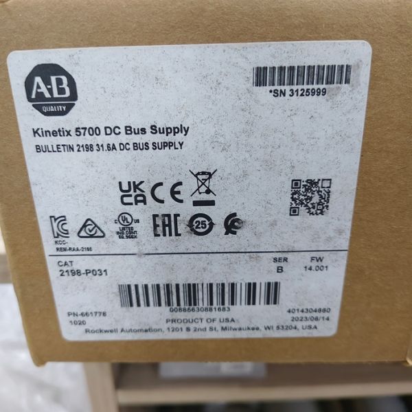 High Precision Allen Bradley 2198-P031 Servo Drive Short Circuit Protection