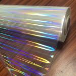 Rainbow Pattern Cold Stamping Foil / Holographic Hot Stamping Foil For Packaging
