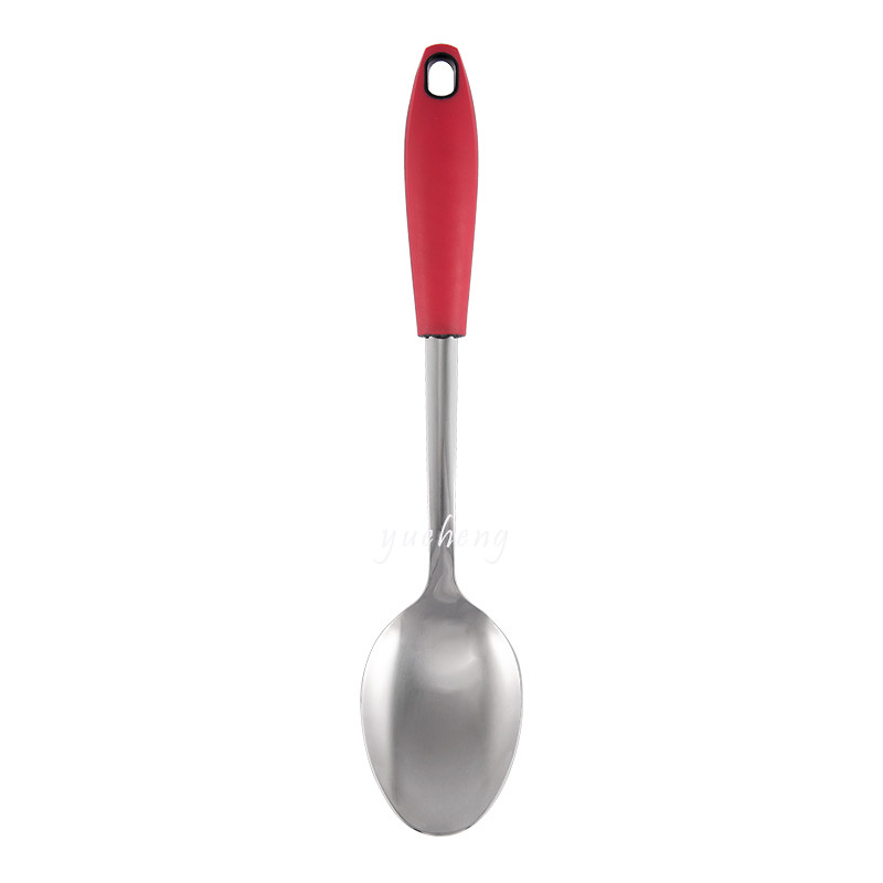 OEM Customized Cooking Tools Stainless Steel with PP+ TRP Handle Color Cookware kitchen Utensil set
