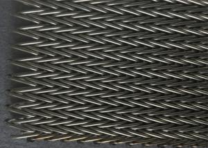 China High Density 201 Stainless Steel Mesh Belt , Food Grade Wire Mesh Screws Conveyor wholesale