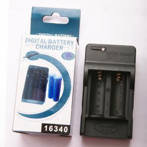 China Double Channel 16340 Li-ion Portable Battery Charger on sale