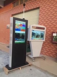 Rustproof Outdoor Digital Signage Display , Android A83T 3288A OS