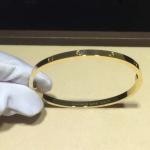 Jewelry 18K Gold Bracelet , Thin Love Personalized Gold Necklace Small Model
