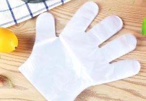 China Biodegradable Disposable PE Glove For Medical Checking / Food Handling wholesale
