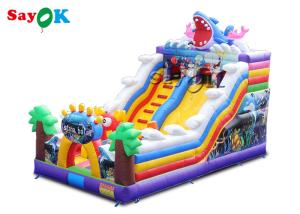 China Inflatable Bouncy Slide Commercial Jumbo Inflatable Jumper Slide Combo For Children wholesale