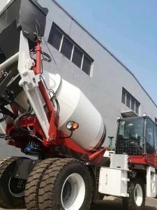 China Discharing 2m3 Concrete Mixer Truck Diesel Mobile Cement Mixer Paint Can be Customized wholesale