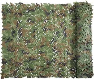 China Photography Military Camouflage Net EU Double Layers 300D 6.5ft X 10ft 2*3m 6.5ft X 20ft 2*6m on sale