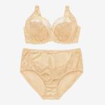 BEIZHI Fashion Lace Thin Bra & Brief Set Lingerie Women Underwire Plus Size Bra