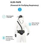 Full Mask Purified Air Powered Respirator Rechargeable With Air Breathing