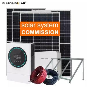China 10kw Solar Energy PV System Ground Roof Carport Mini Solar System AC wholesale