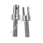 Materials 316 Stainless Steel U Coupling Rod Metal Machined Parts